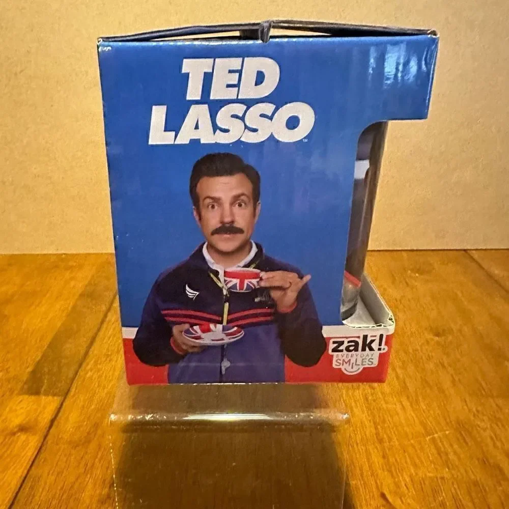 Ted Lasso Apple TV Mini Shot Glass 4 Piece Set 2oz each New in box Zak!